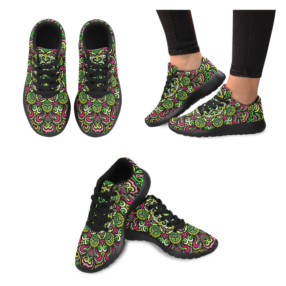 Synchronicity Mandala Kid’s Shoes