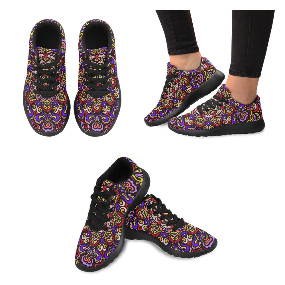 Synchronicity Mandala Kid’s Shoes