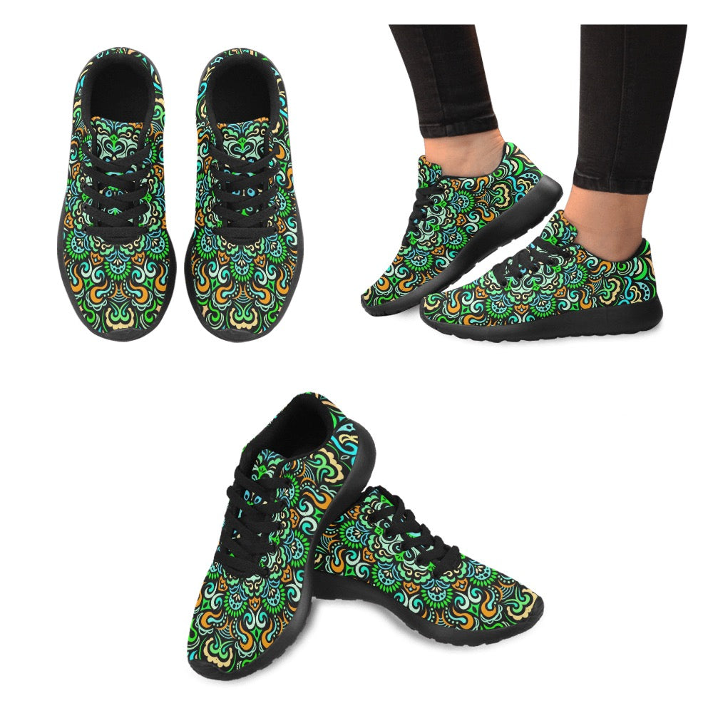 Synchronicity Mandala Kid’s Shoes
