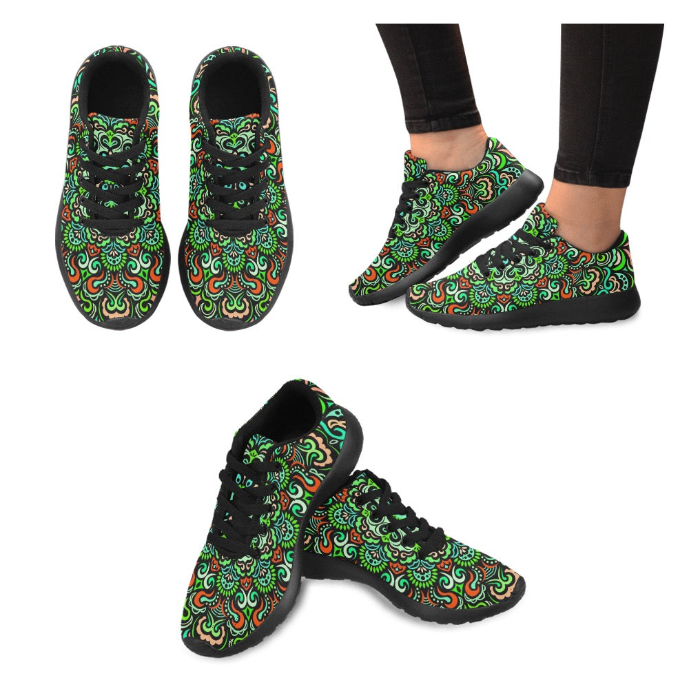 Synchronicity Mandala Kid’s Shoes