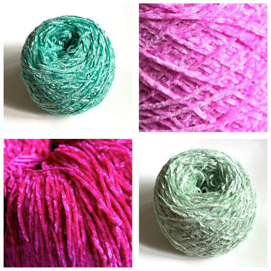 Crushed Velvet Chenille Yarn