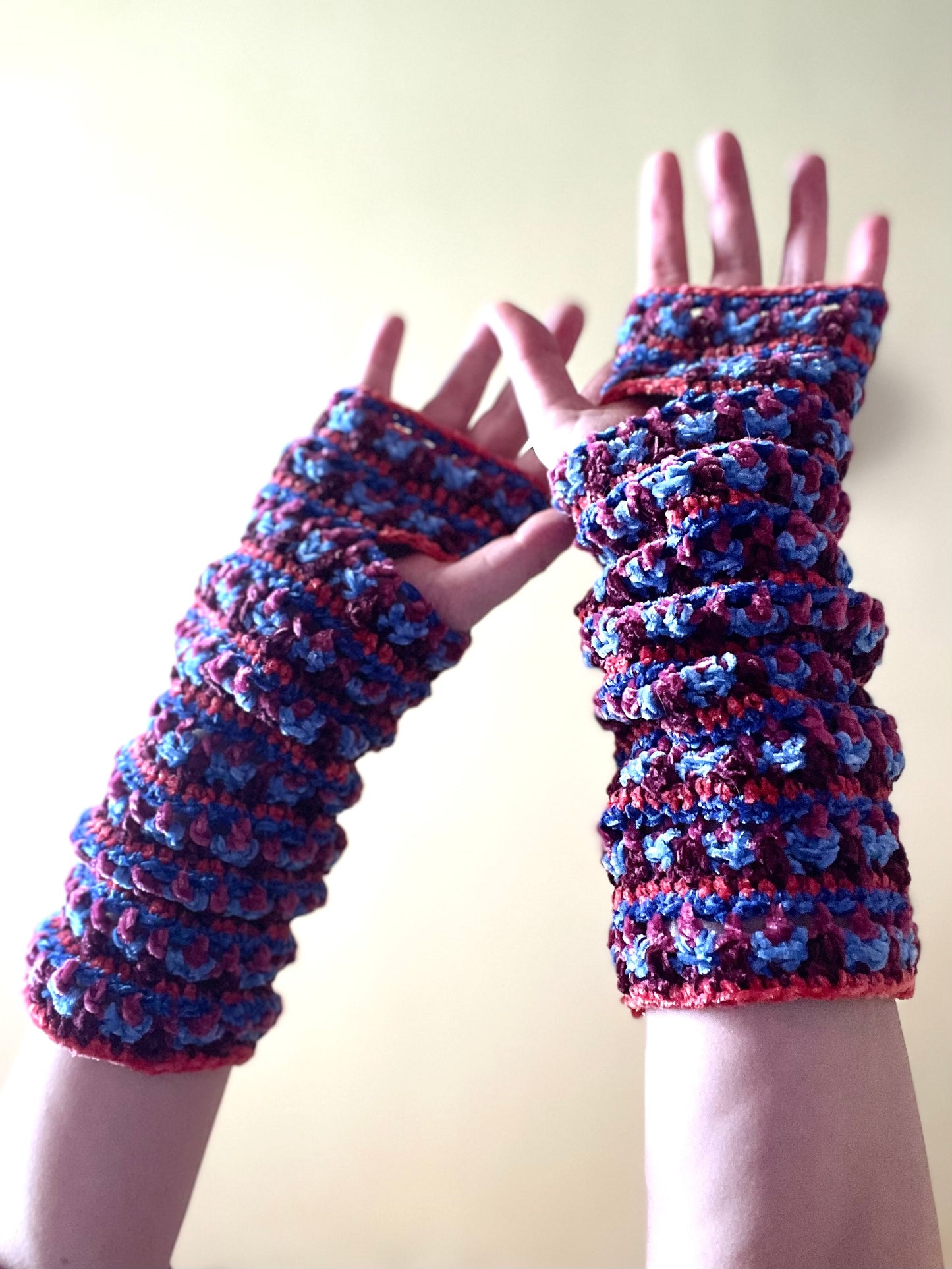 Kit: Carnival Fingerless Mittens